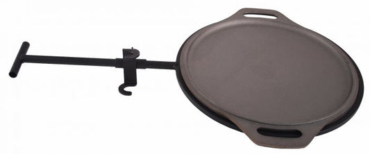 Pfannenhalter aus Gusseisen mit Gusspfanne auf www.kotagrills.de